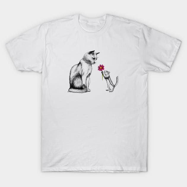 Be my Valentine... T-Shirt by InkCats